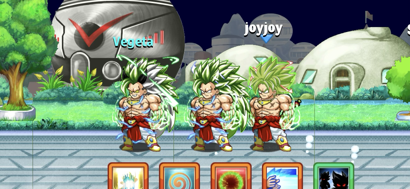 RES NRO: Broly super 1 -> 3 -> broly ssj9