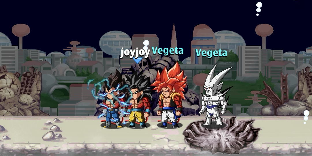 RES NRO: Kakarot, Vegeta, Gogeta Ssj4 Gt và omega Gt